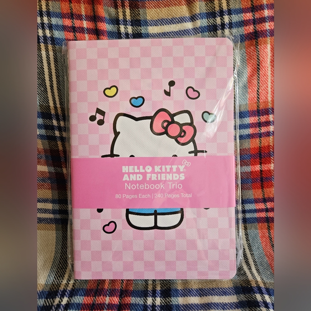 Sanrio Notebook Trio (Hello Kitty, My Melody, Pompompurin)
